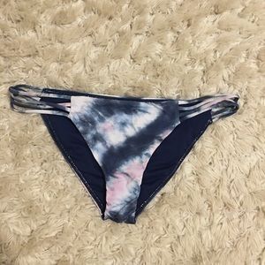 Billabong Tie Dye Bikini Bottom Size L Tidal Wave